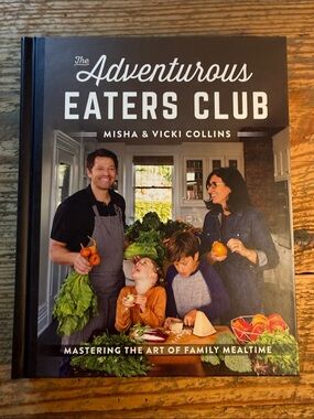 Harper The Adventurous Eaters Club Cookbook - Gray & Black Cover